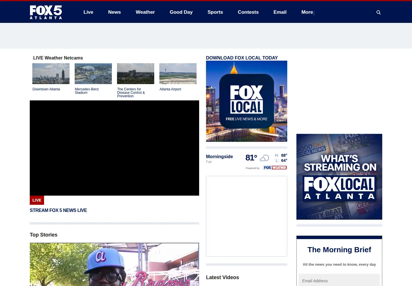 Screenshot of fox5atlanta.com