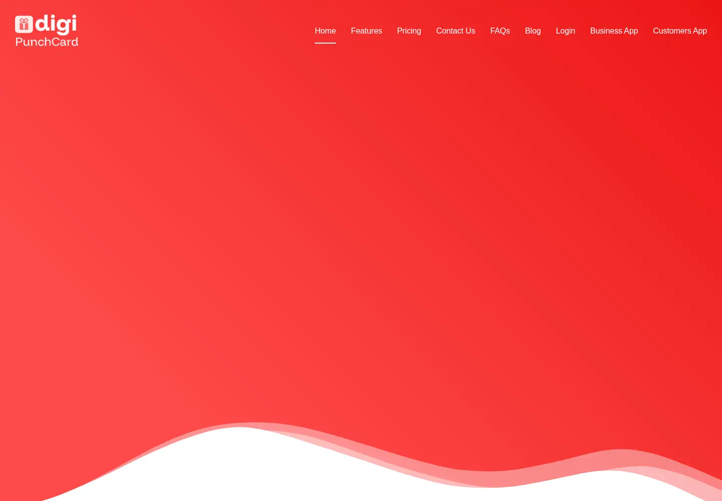 Screenshot of digipunchcard.com