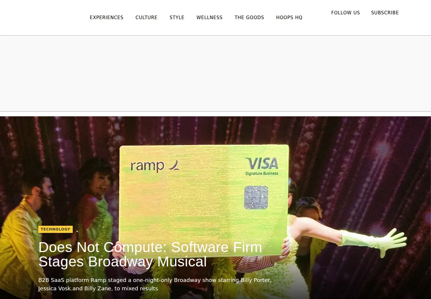 Screenshot of insidehook.com