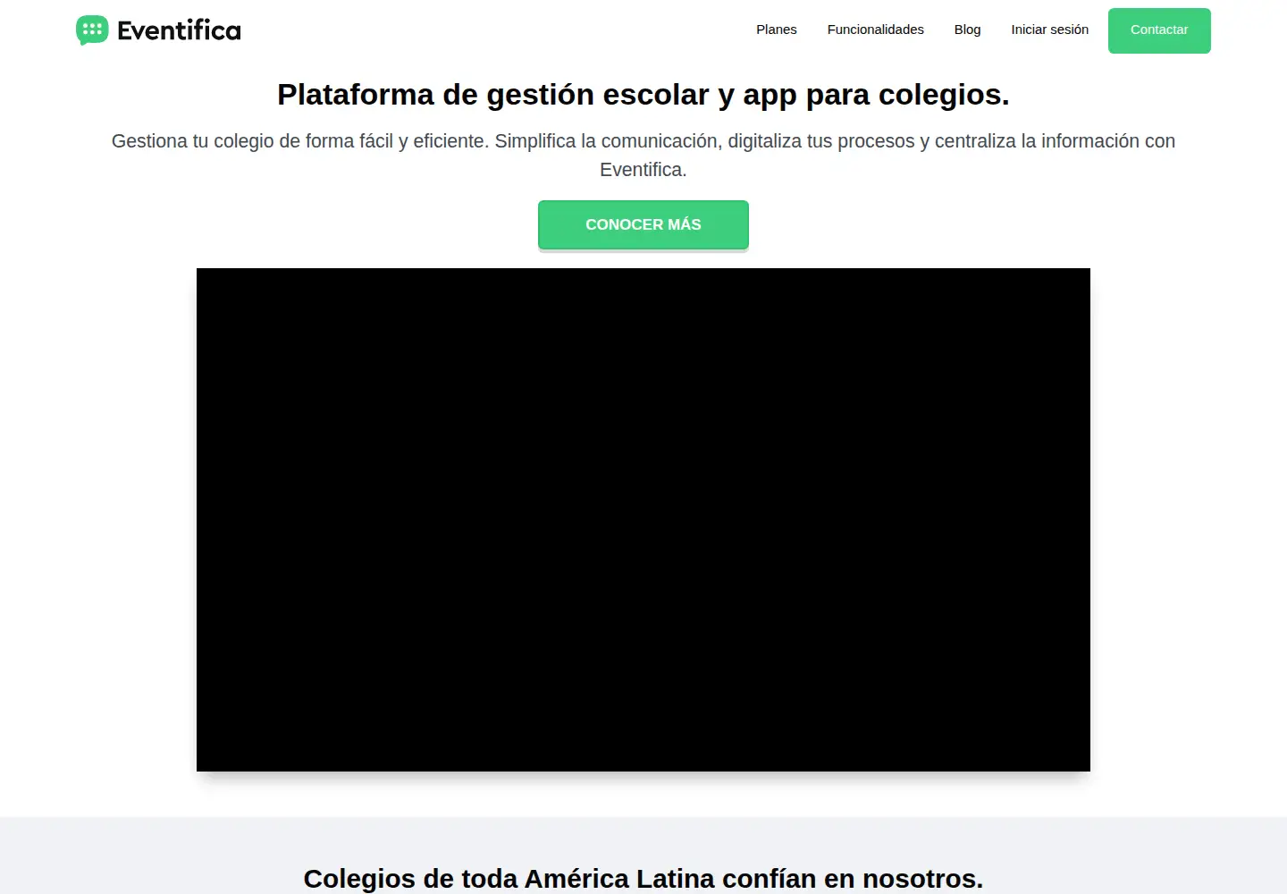 Screenshot of eventifica.com