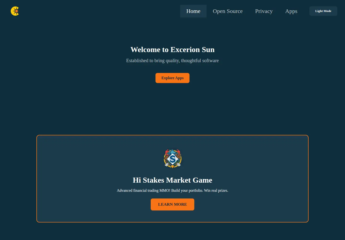 Screenshot of excsn.com
