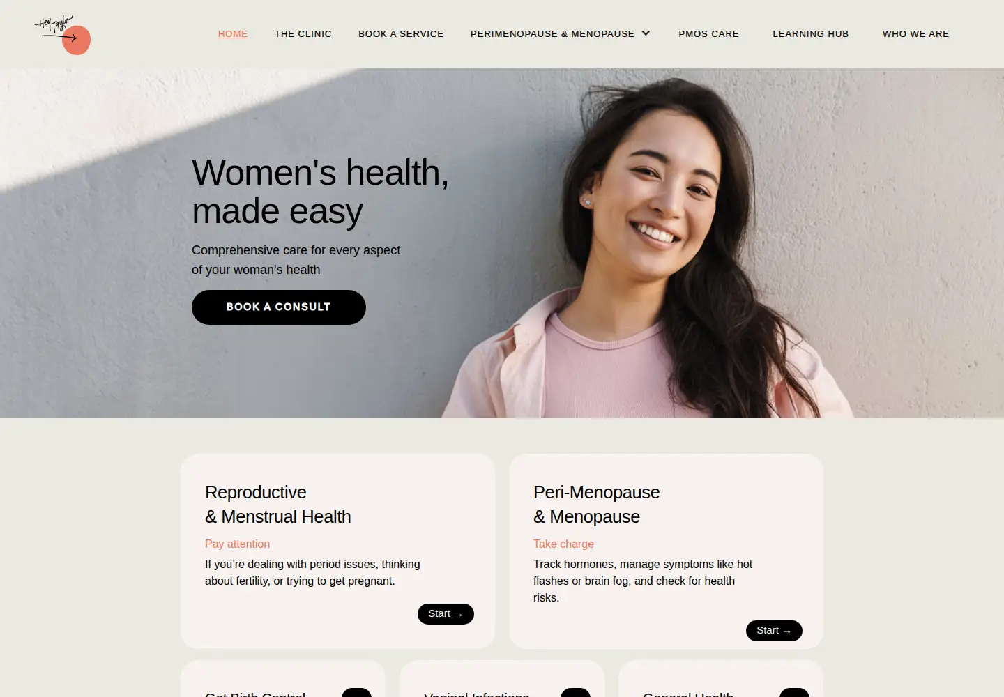 Screenshot of hey-taylor.com