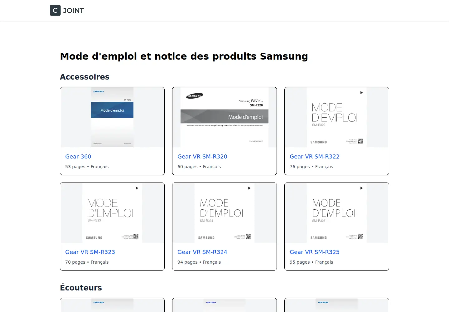 Screenshot of cjoint.com