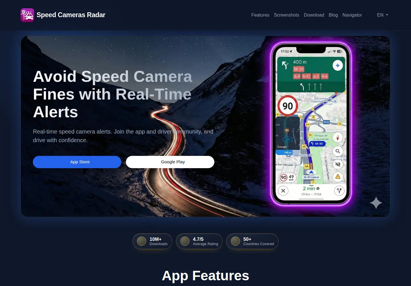 Screenshot of socialsmap.com