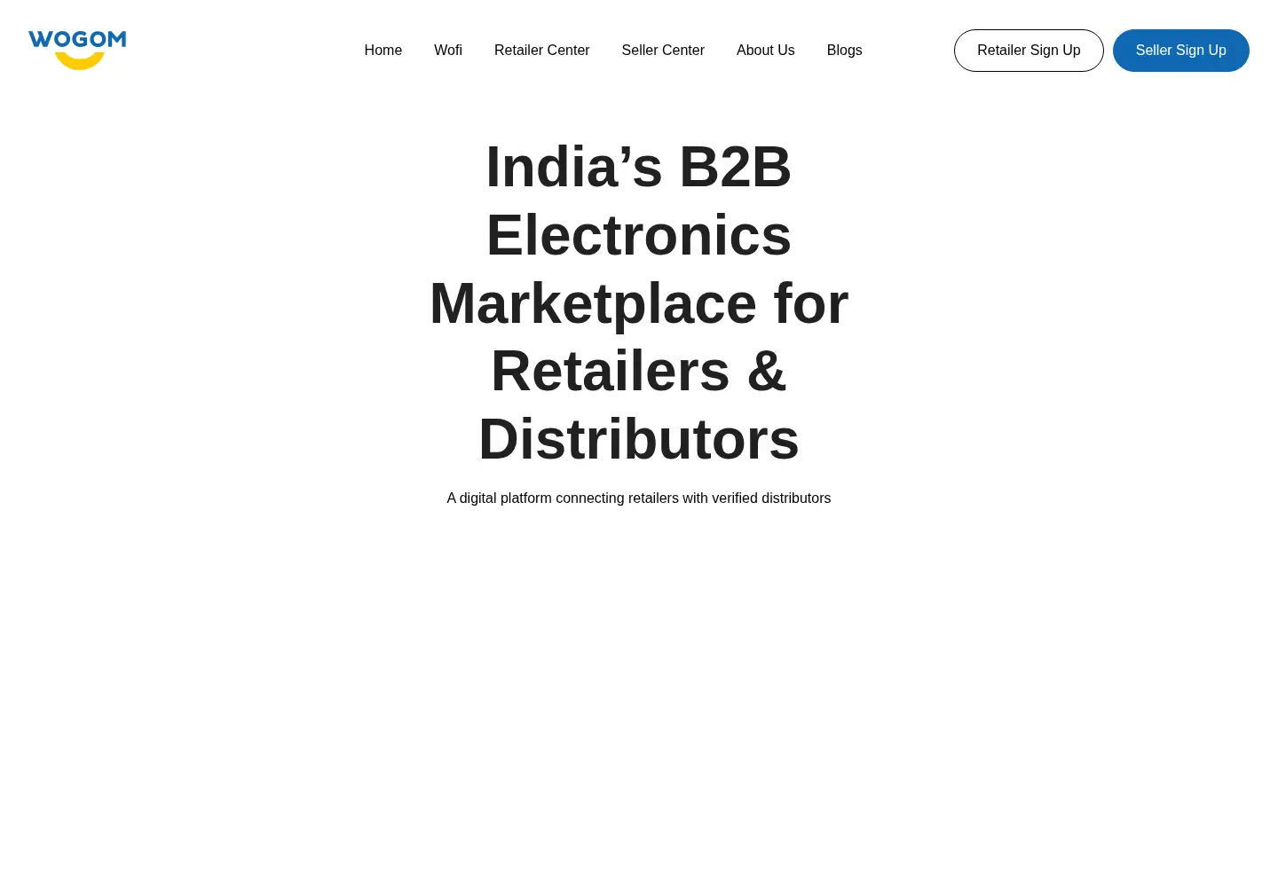 Screenshot of wogom.com