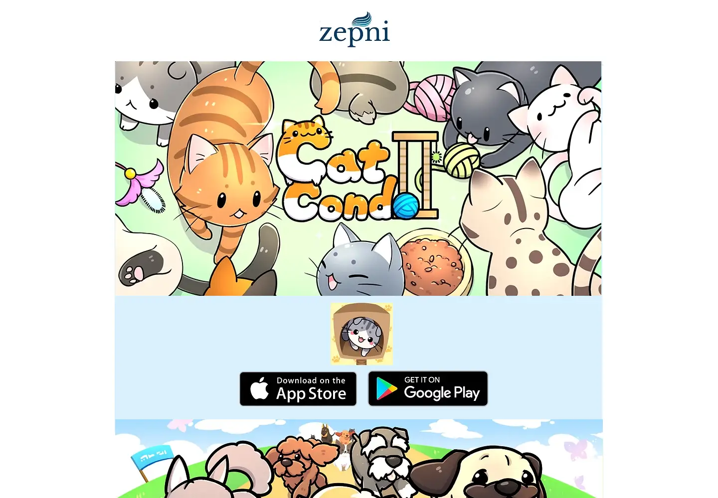 Screenshot of zepni.com