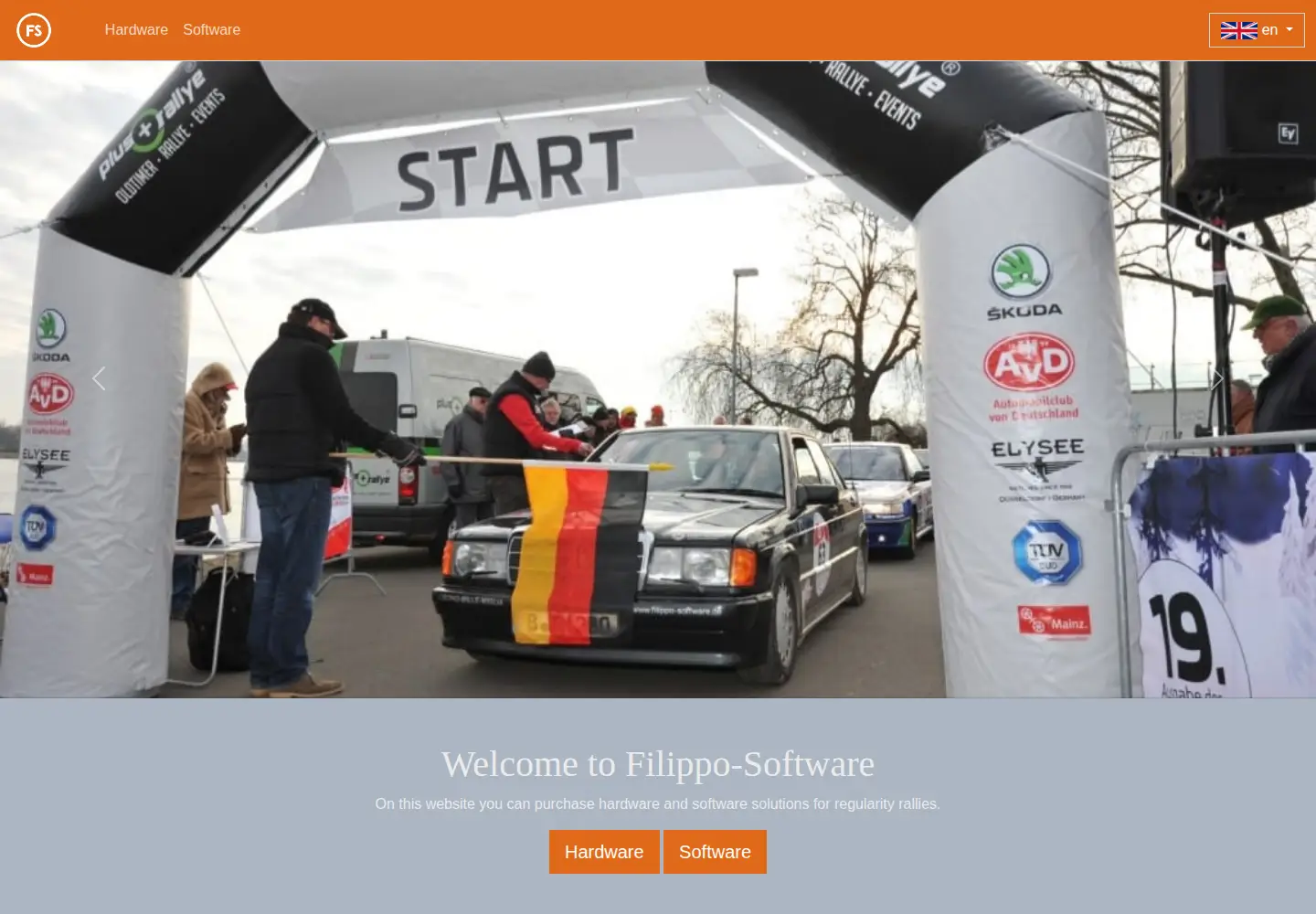 Screenshot of filippo-software.de