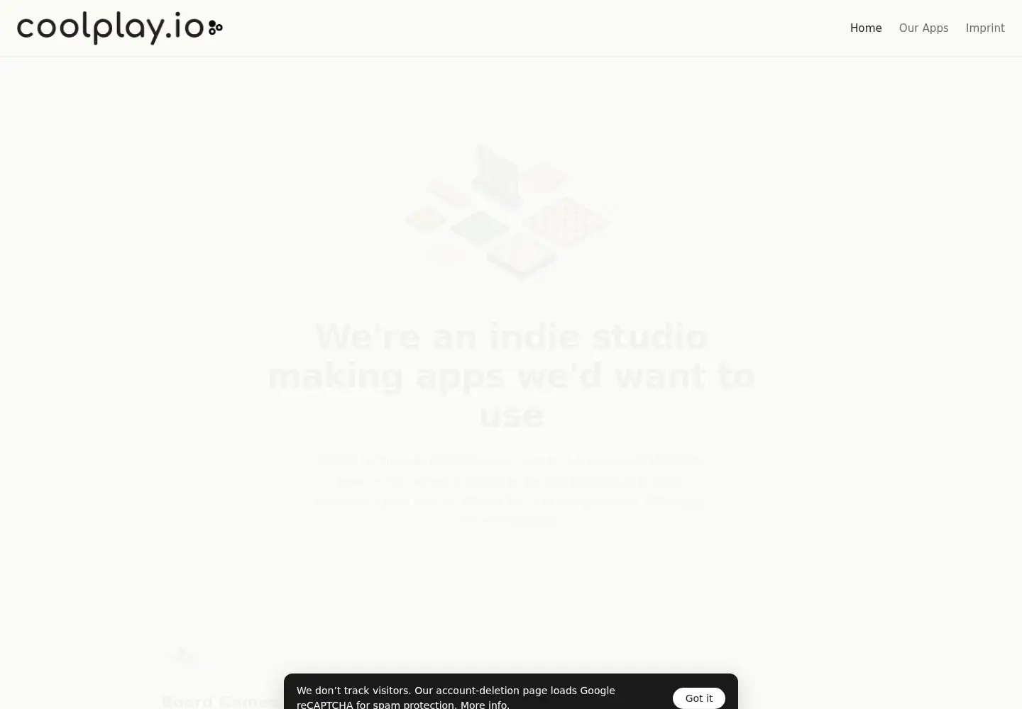 Screenshot of coolplay.io