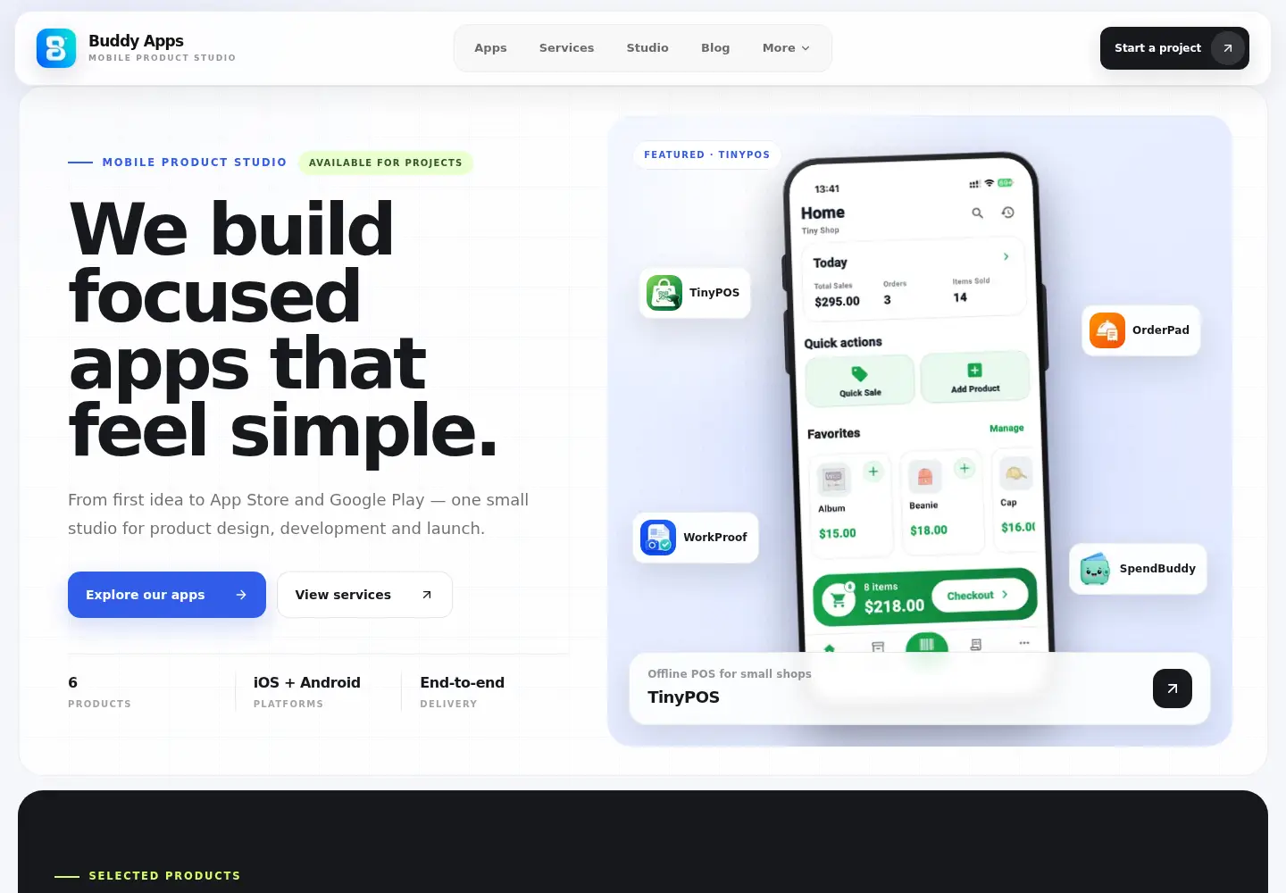 Screenshot of buddyapp.net