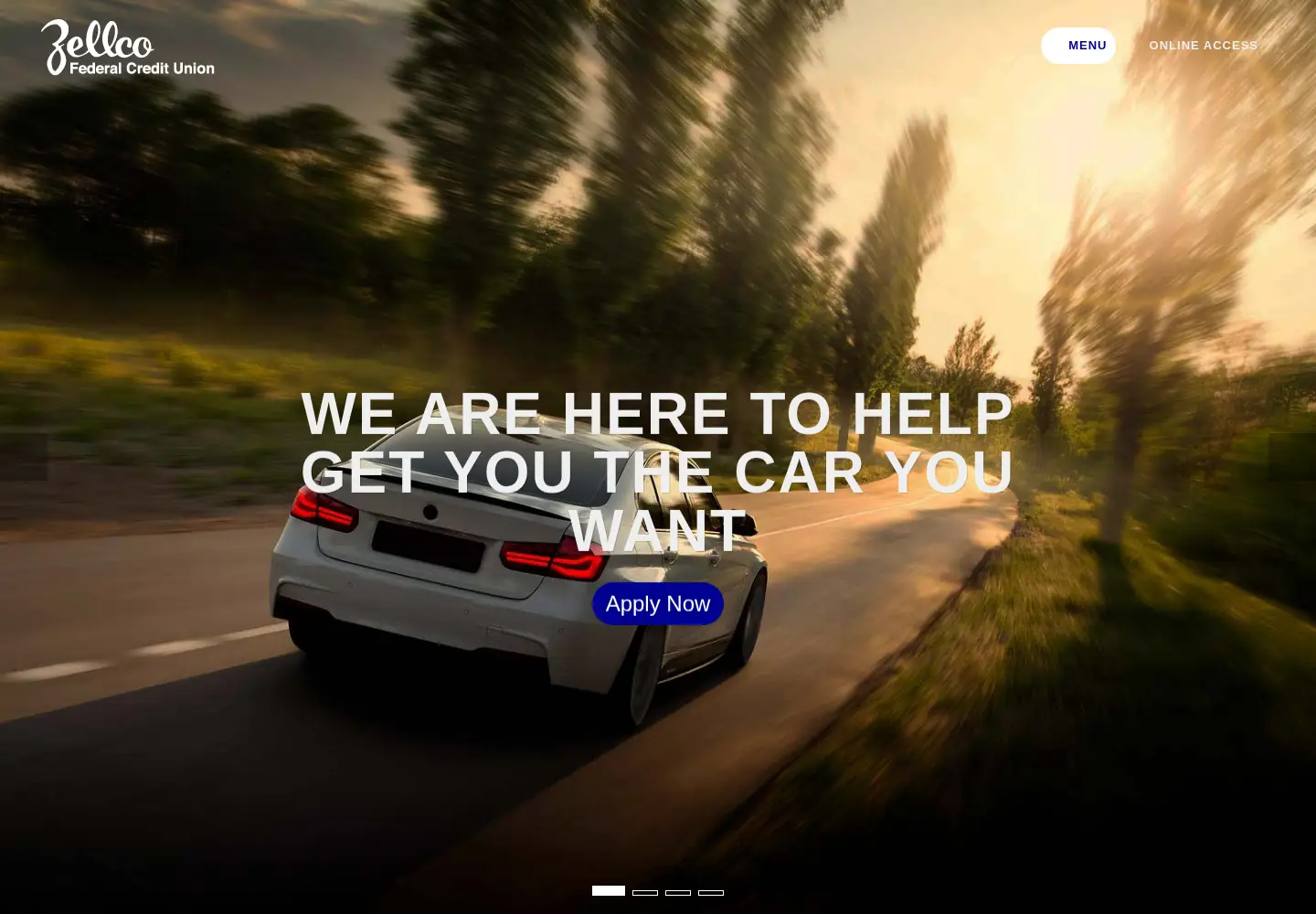 Screenshot of zellcofcu.org