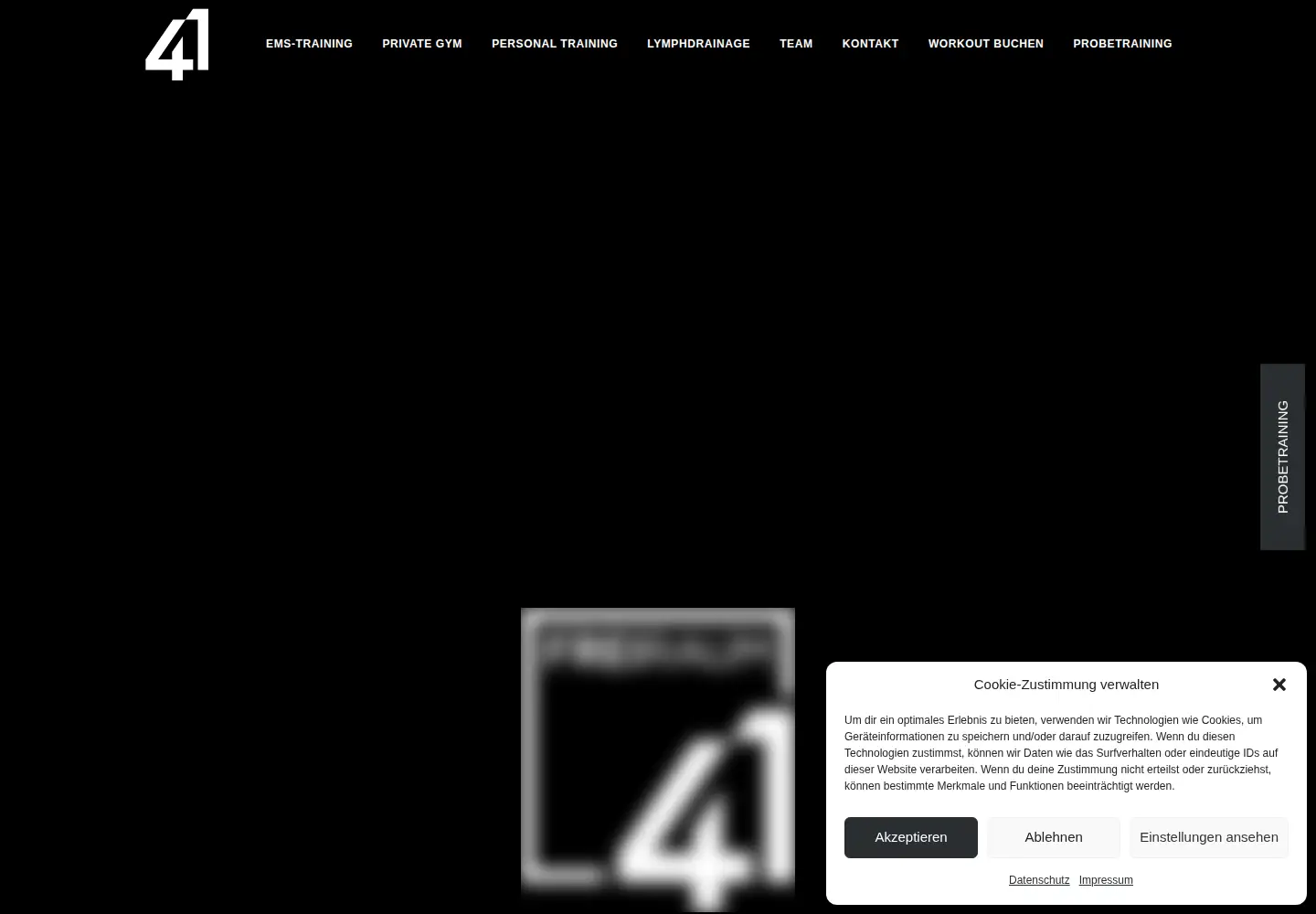 Captured homepage of freiraum41.at in the current scan