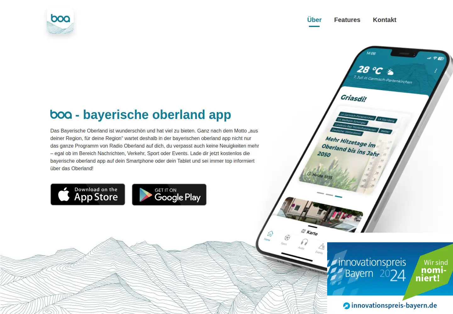 Screenshot of boa.bayern