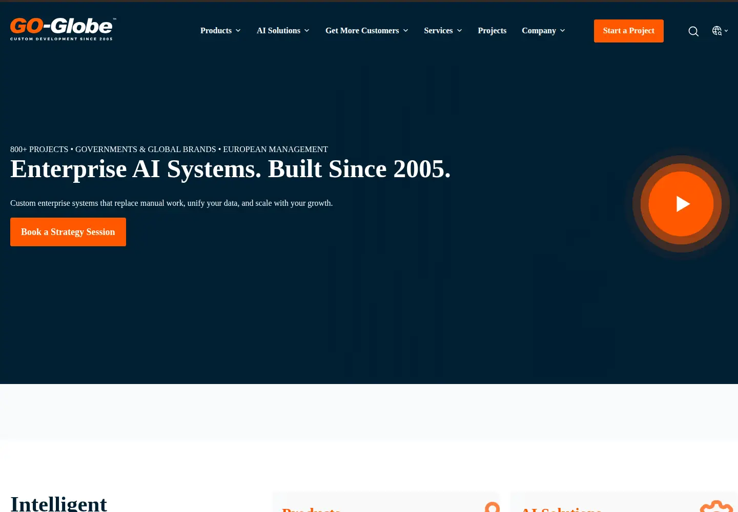 Screenshot of go-globe.com