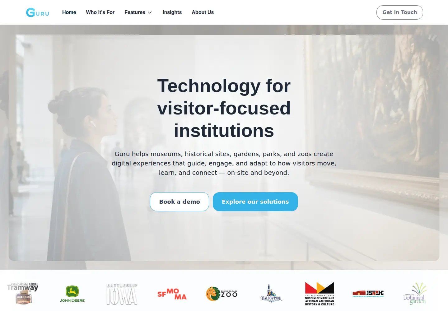 Captured homepage of guruexperience.co in the current scan