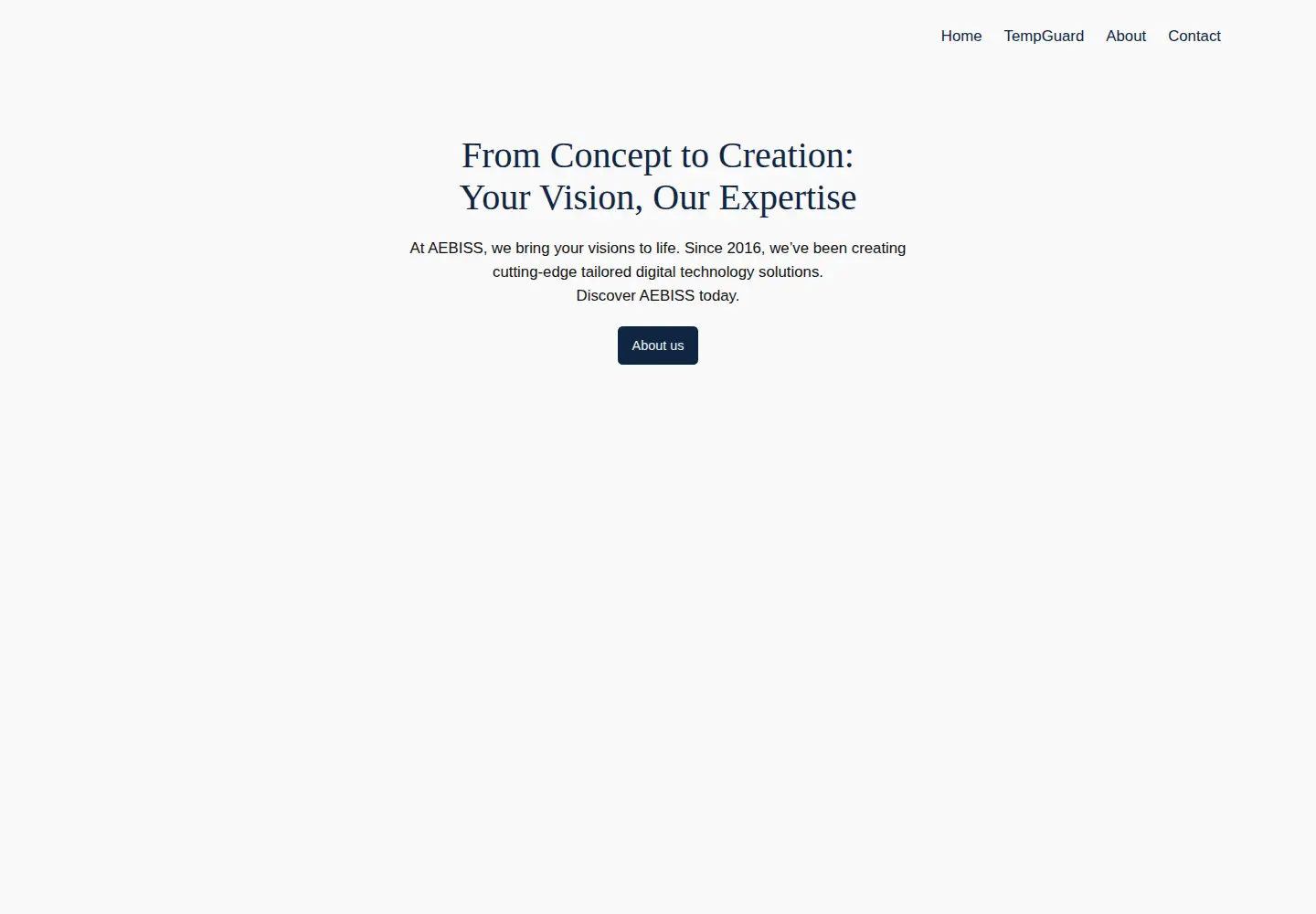 Screenshot of aebiss.com