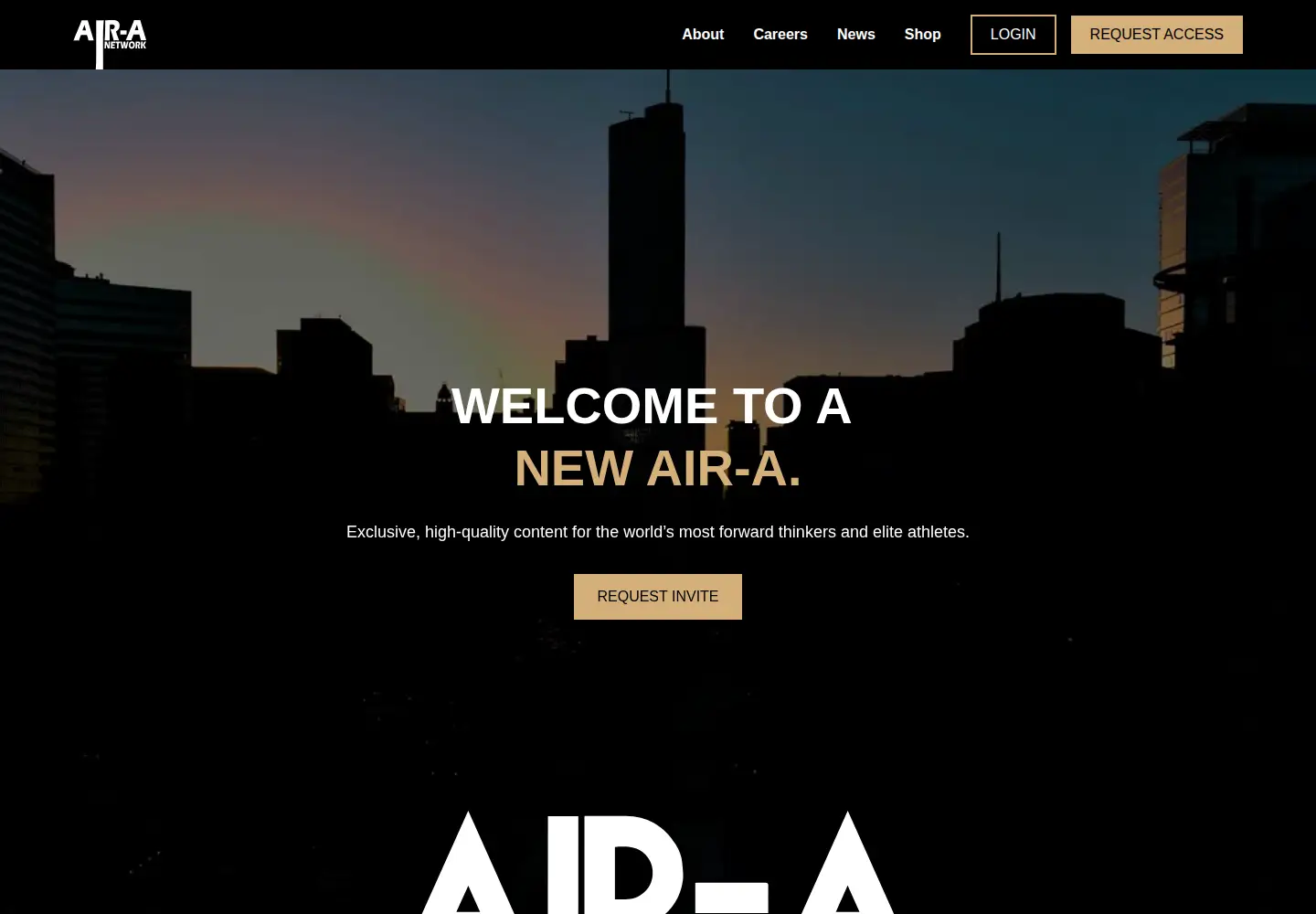 Screenshot of air-a.com