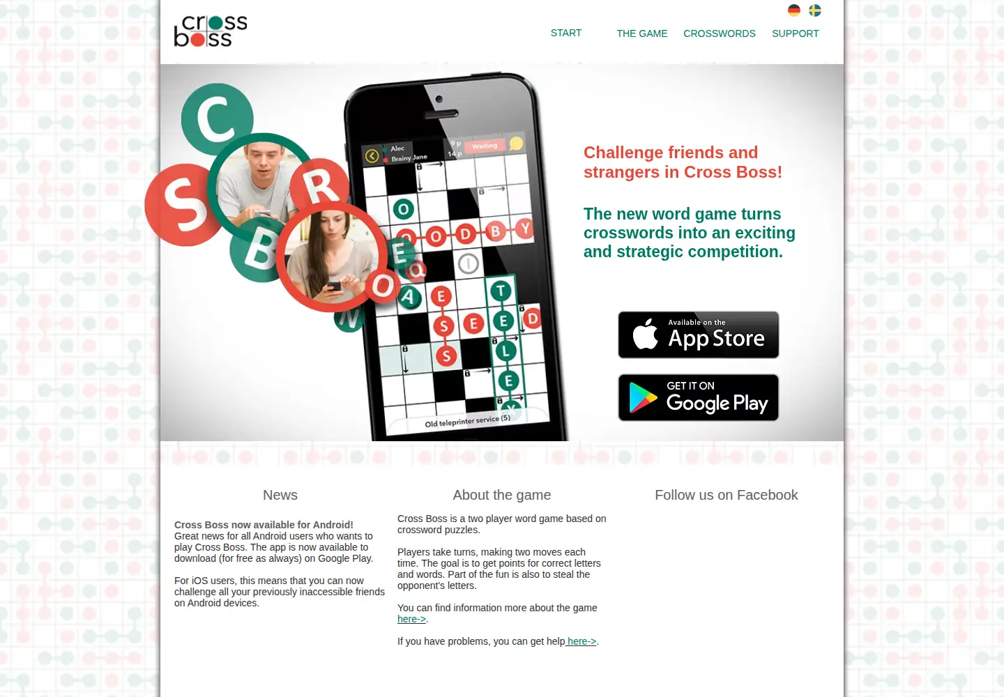 Screenshot of crossboss.com