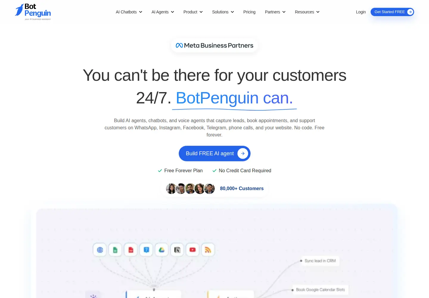 Screenshot of botpenguin.com
