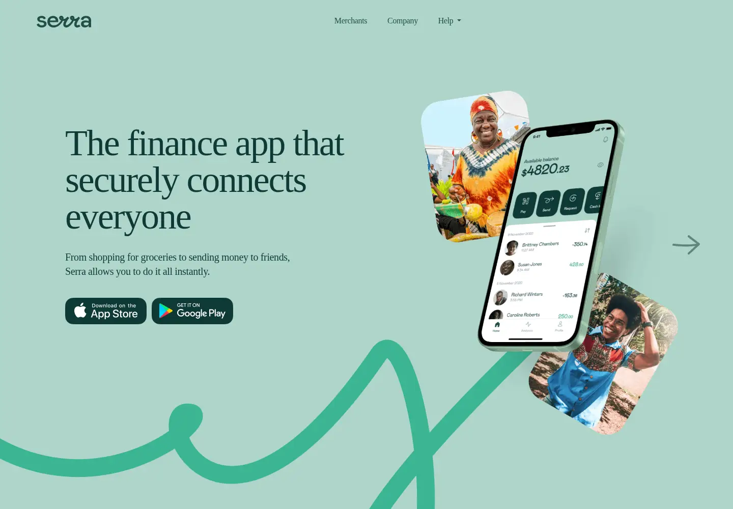 Screenshot of getserra.com