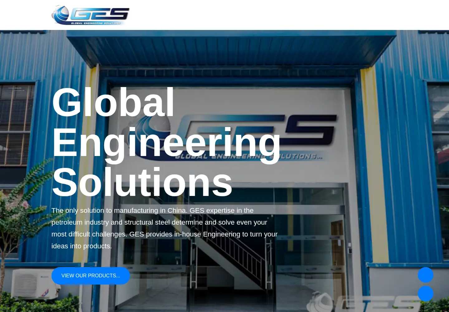 Screenshot of globalengmfg.com