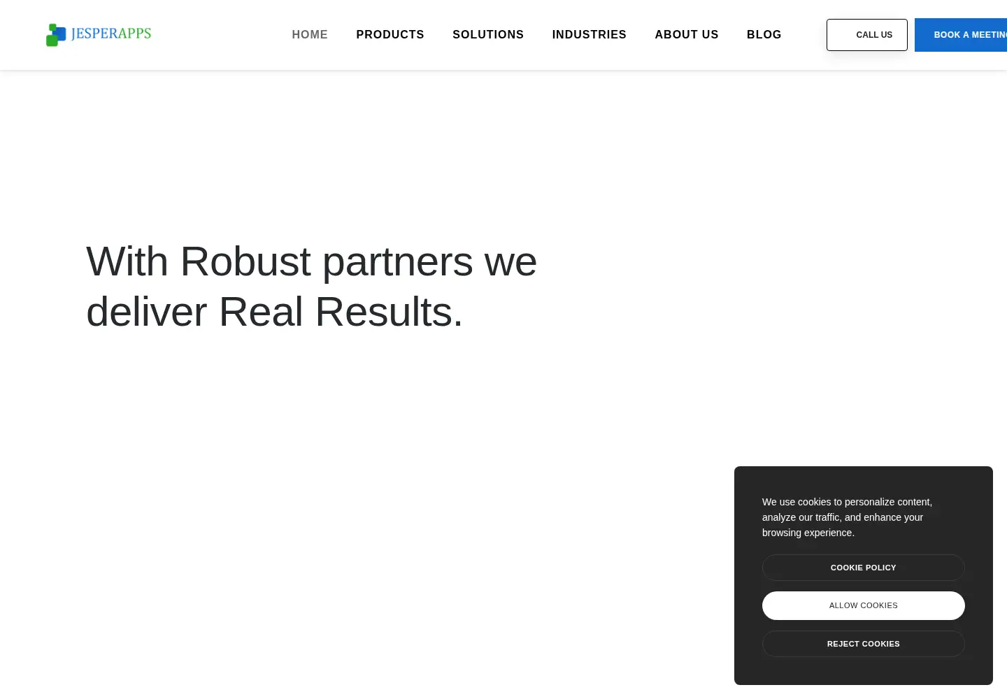 Screenshot of jesperapps.com