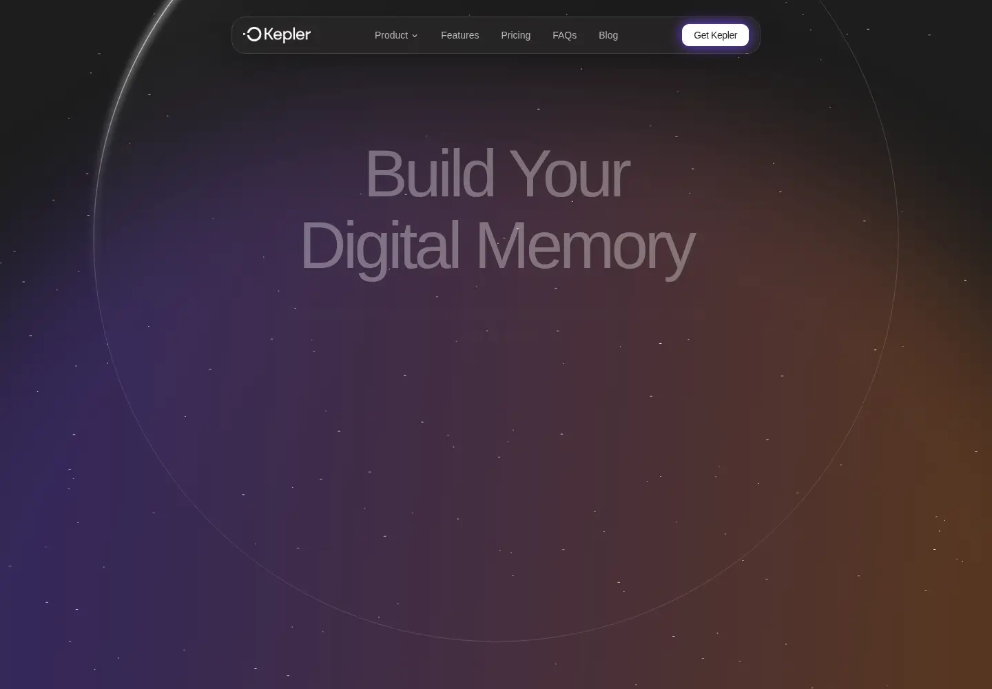 Screenshot of keplerbrowser.com