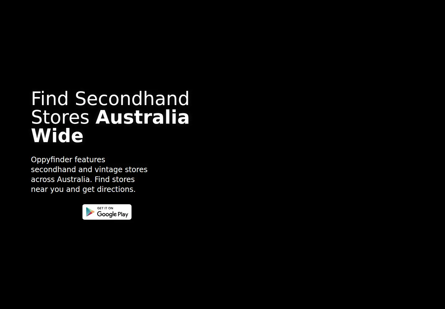 Screenshot of oppyfinder.com