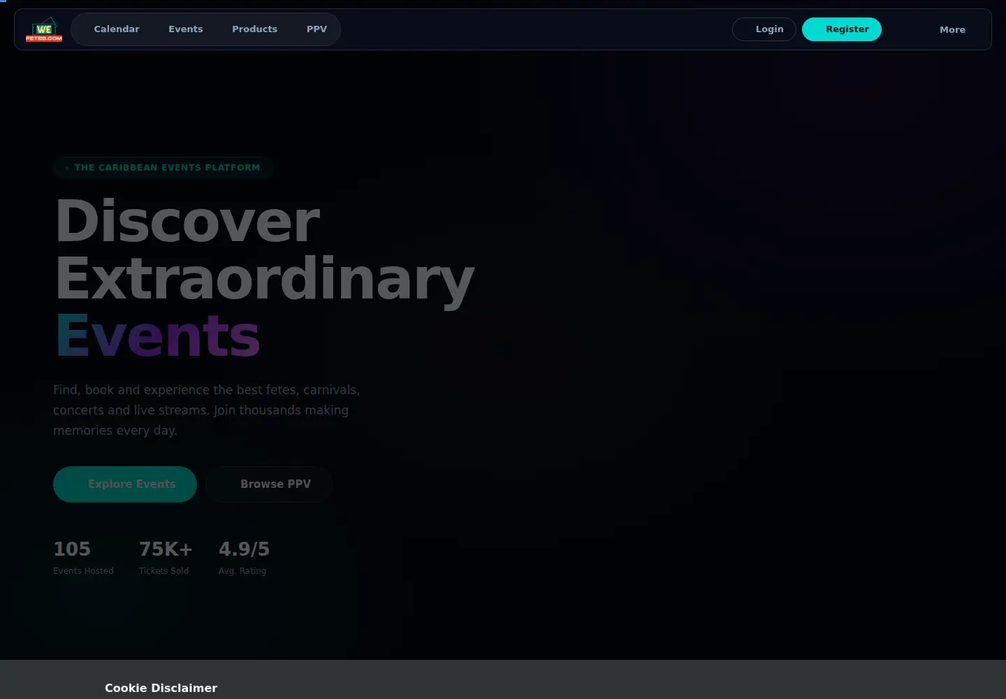 Screenshot of wefetes.com