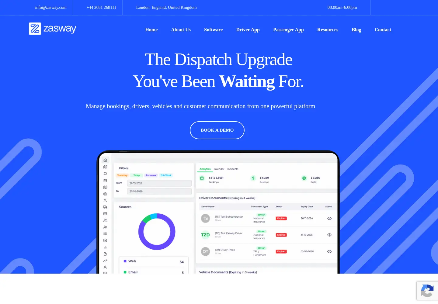 Screenshot of zasway.com