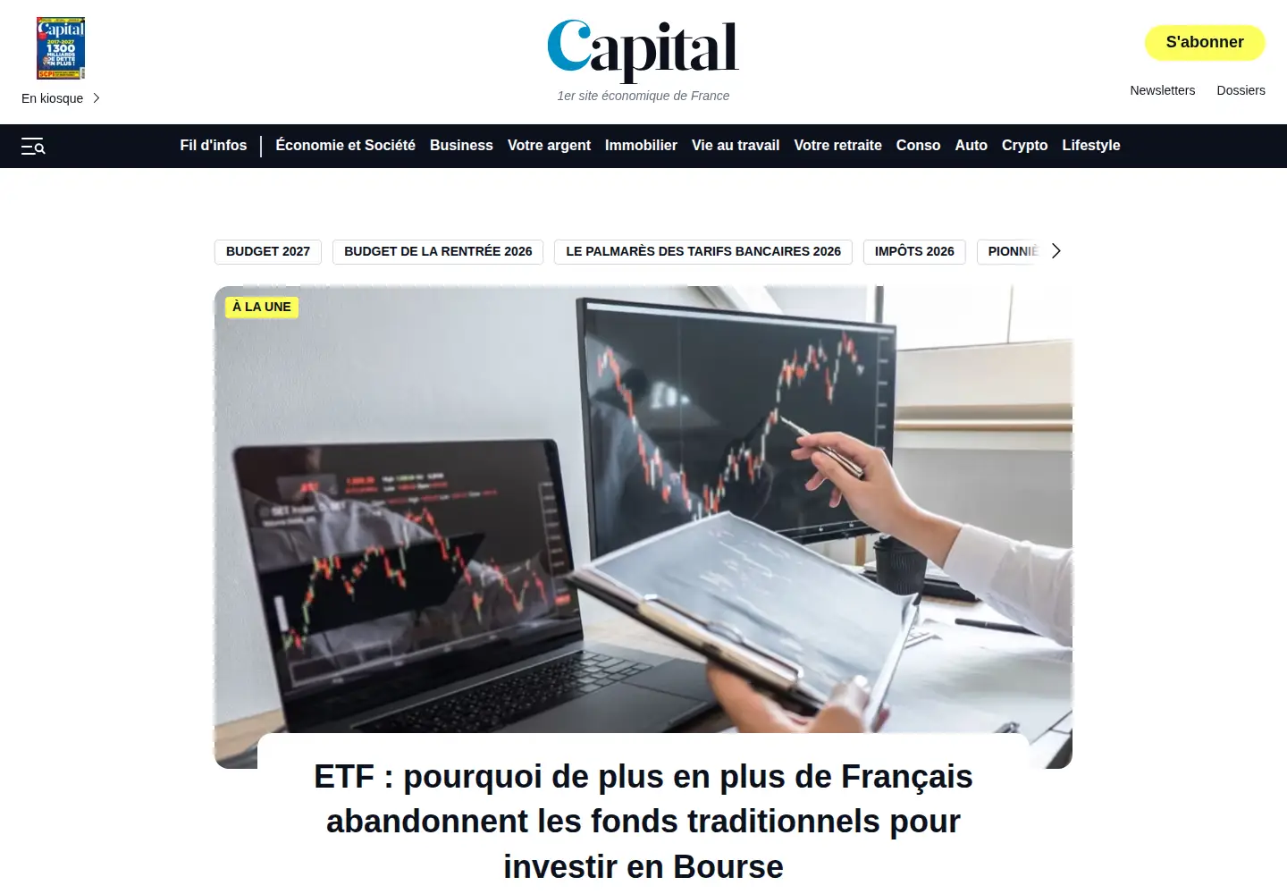 Screenshot of capital.fr