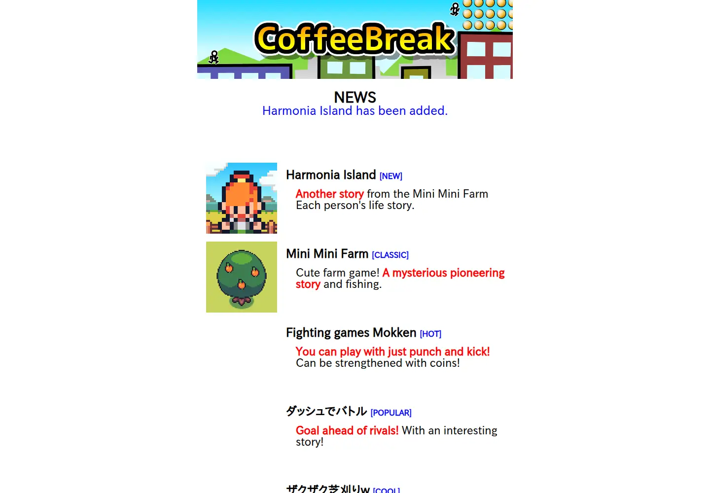 Screenshot of cobbee.net
