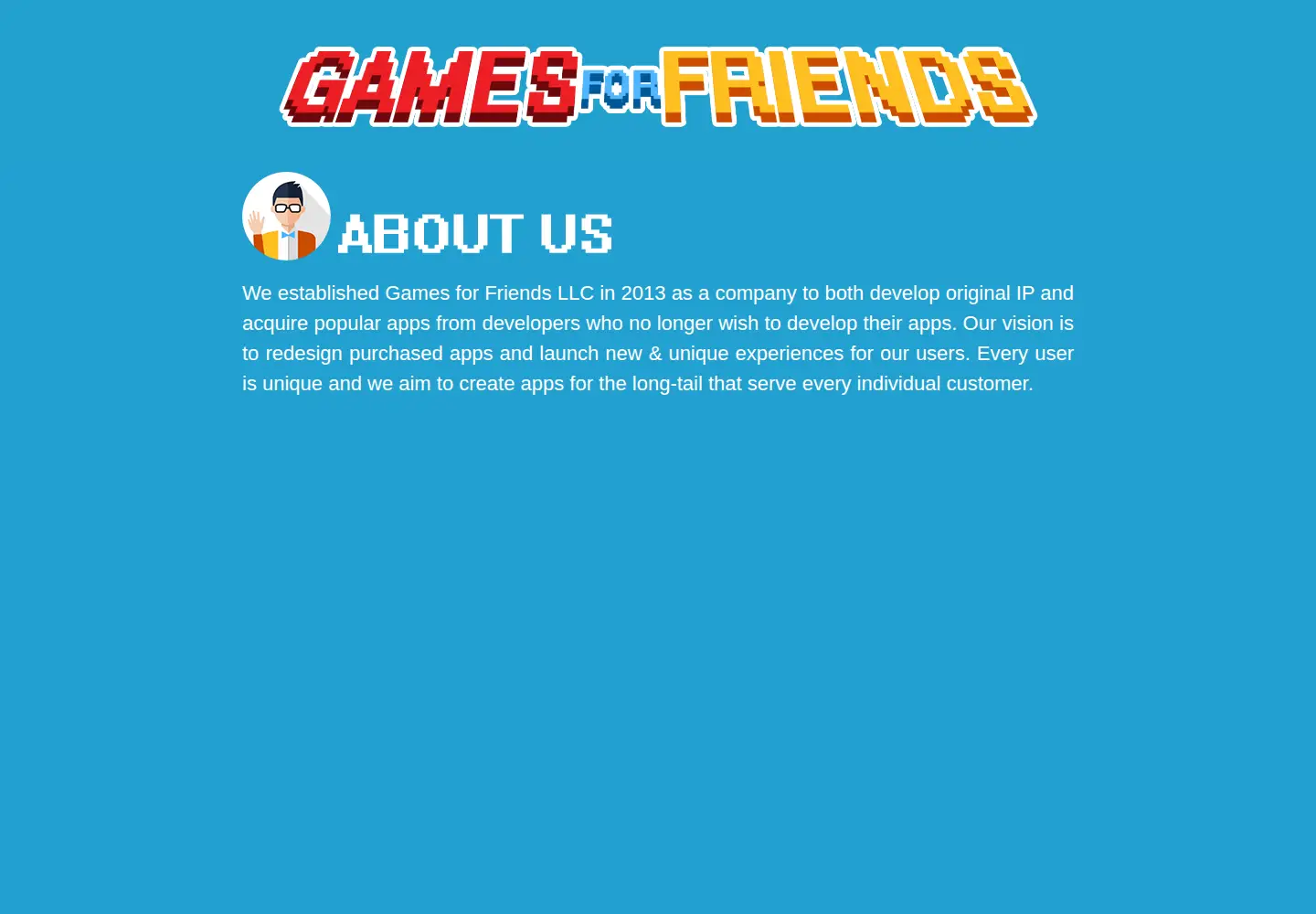 Screenshot of gamesforfriends.org