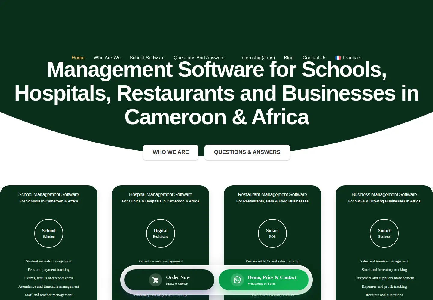 Screenshot of prosoftafrica.com