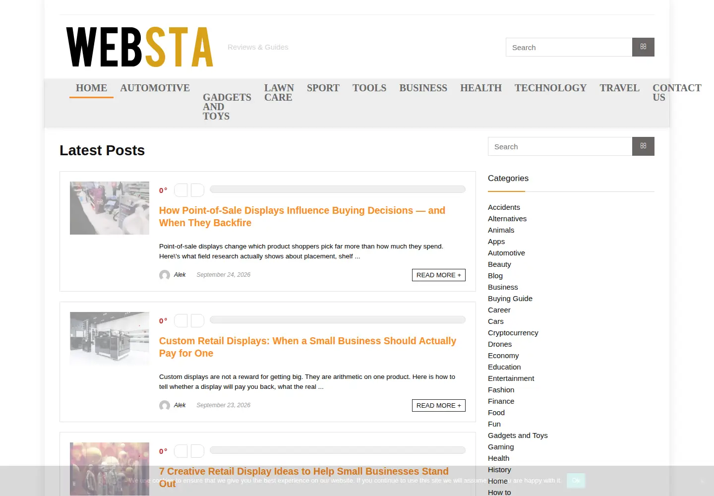 Screenshot of websta.me