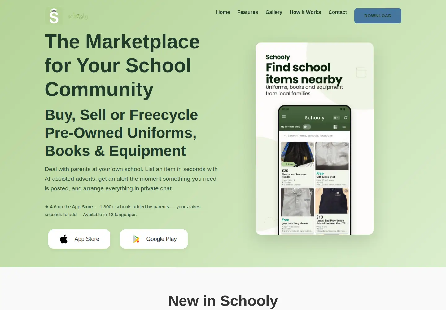 Screenshot of schoolyapps.com