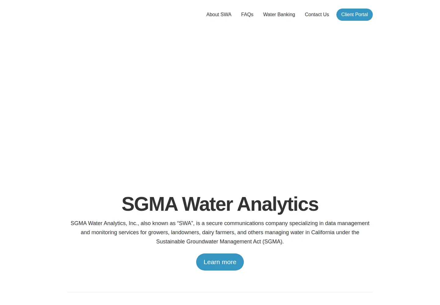 Screenshot of sgmawa.com