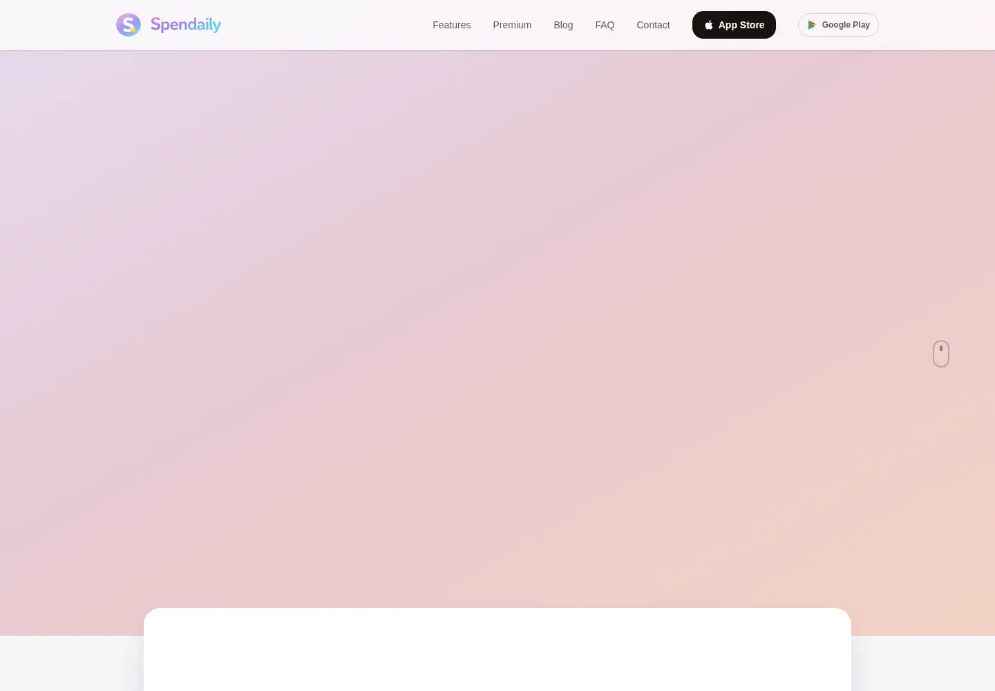 Screenshot of spendaily.com