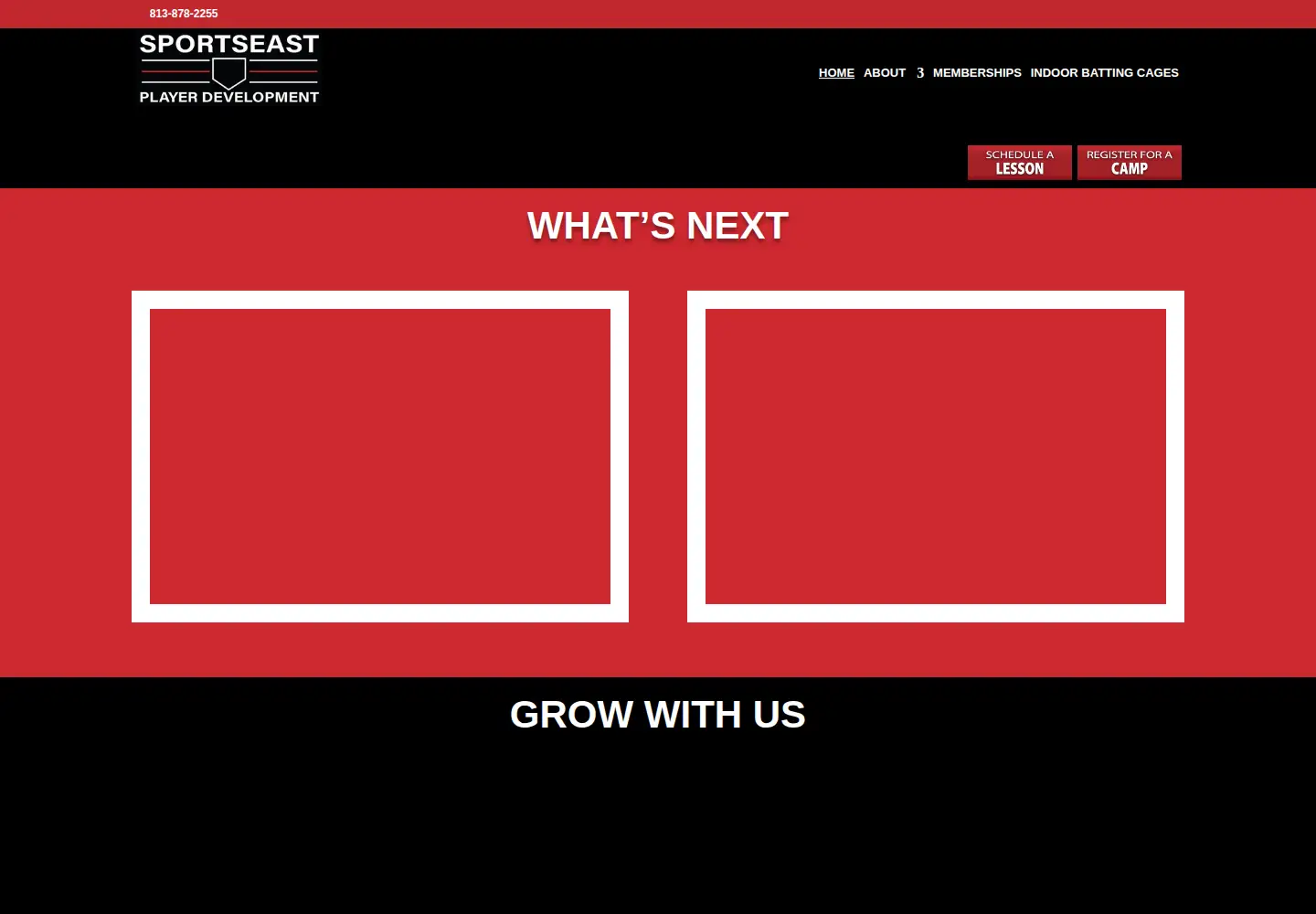 Screenshot of sportseastplayerdevelopment.com