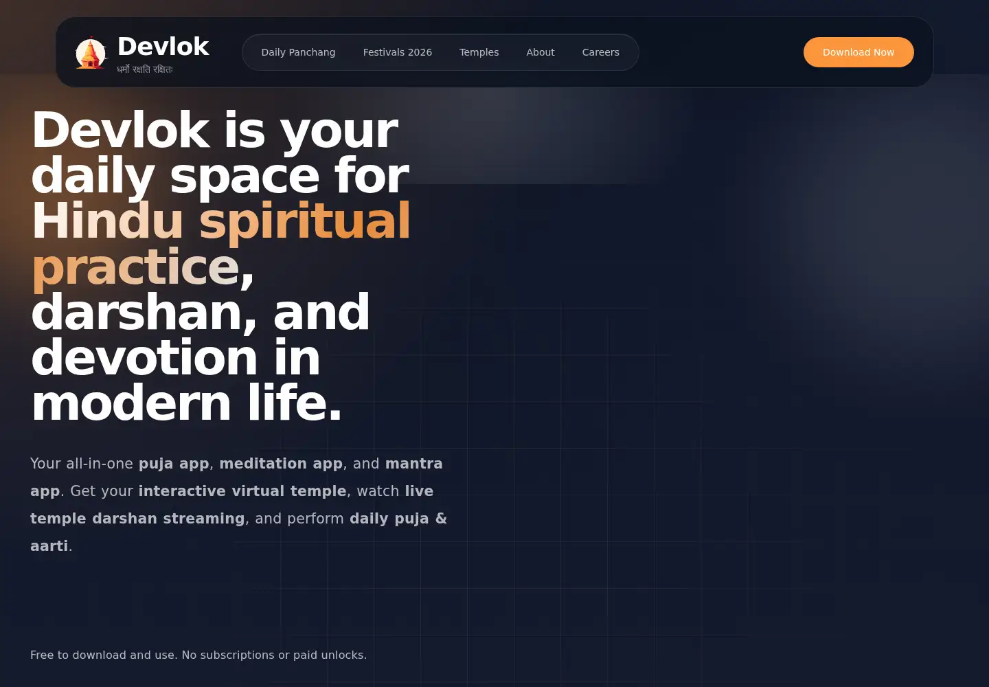 Screenshot of thedevlok.com