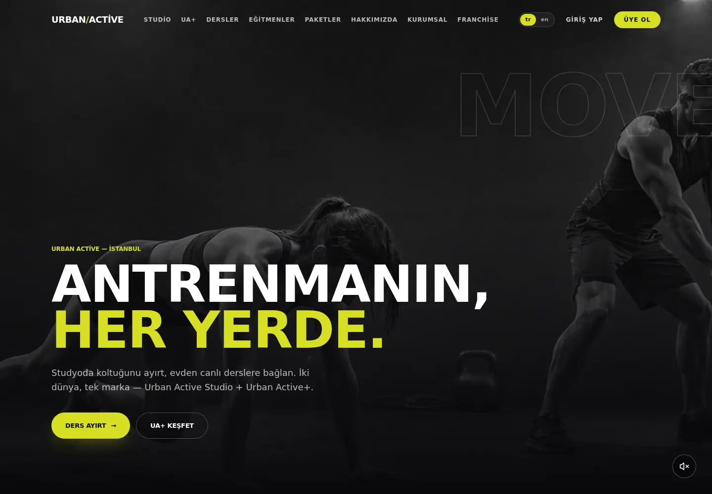 Screenshot of urbanactiveplus.com