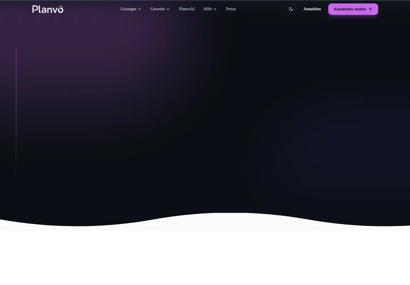 Screenshot of planvo.de