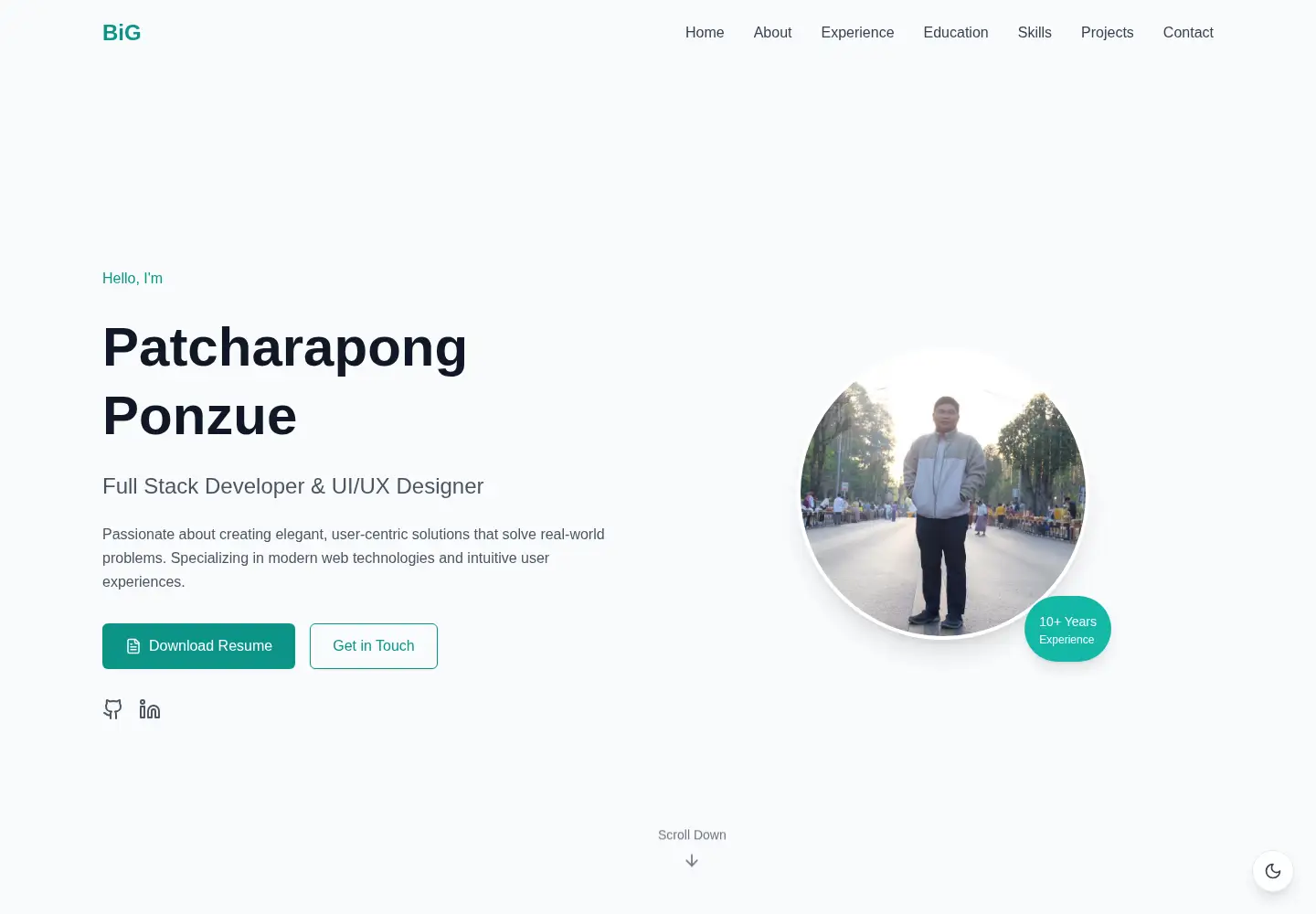 Screenshot of ibig.dev