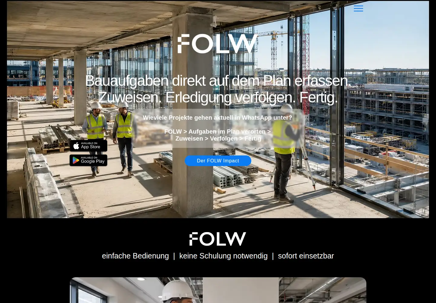 Screenshot of folw.eu