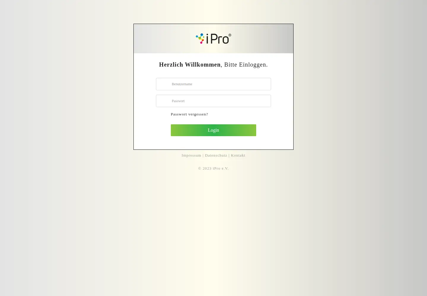 Screenshot of myipro.family