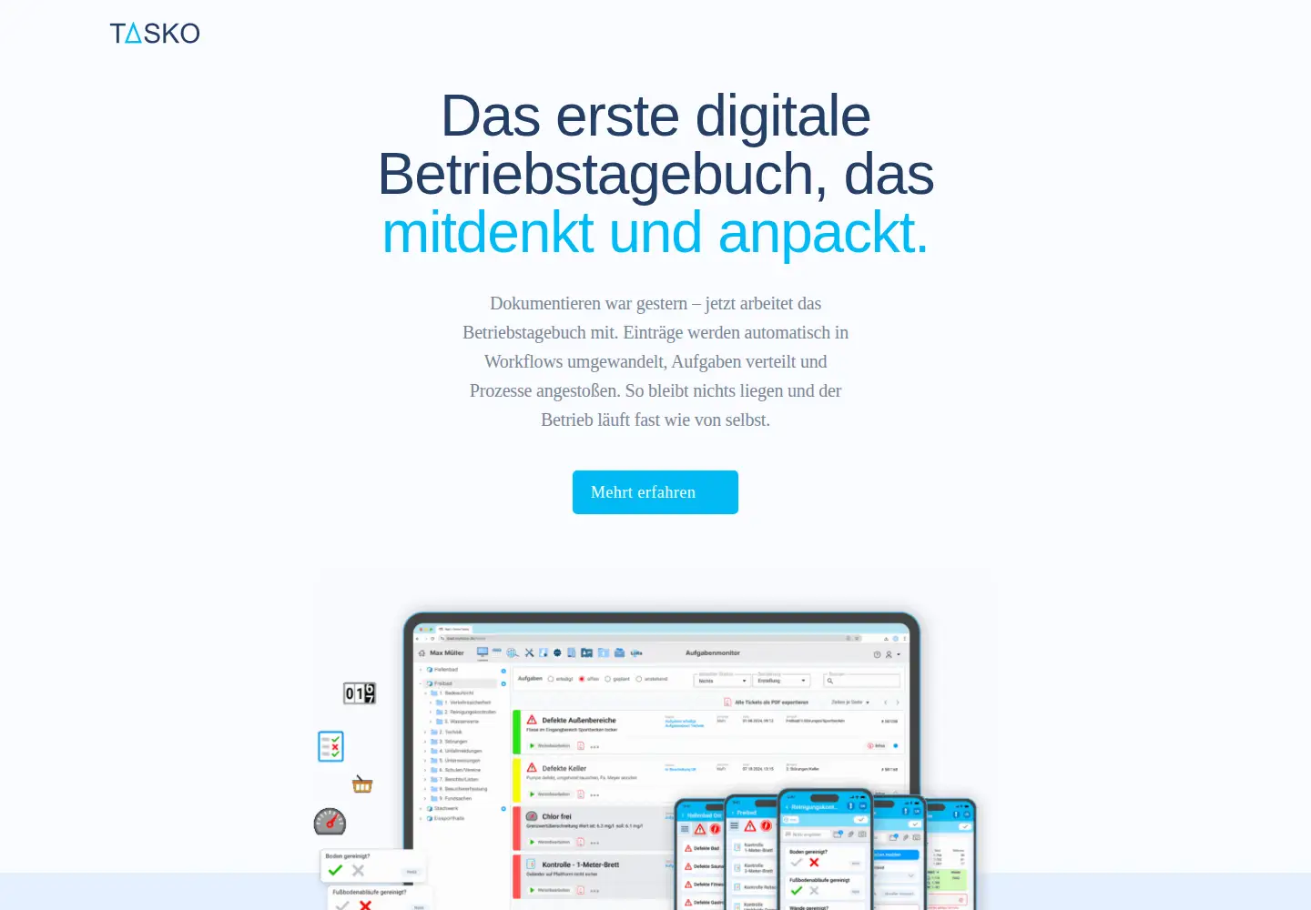 Screenshot of tasko.info