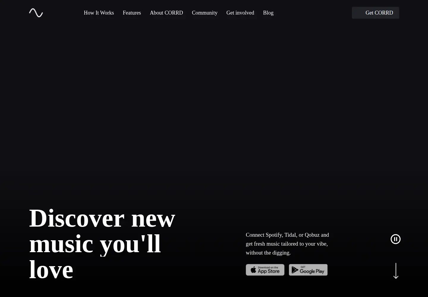 Screenshot of corrd.io