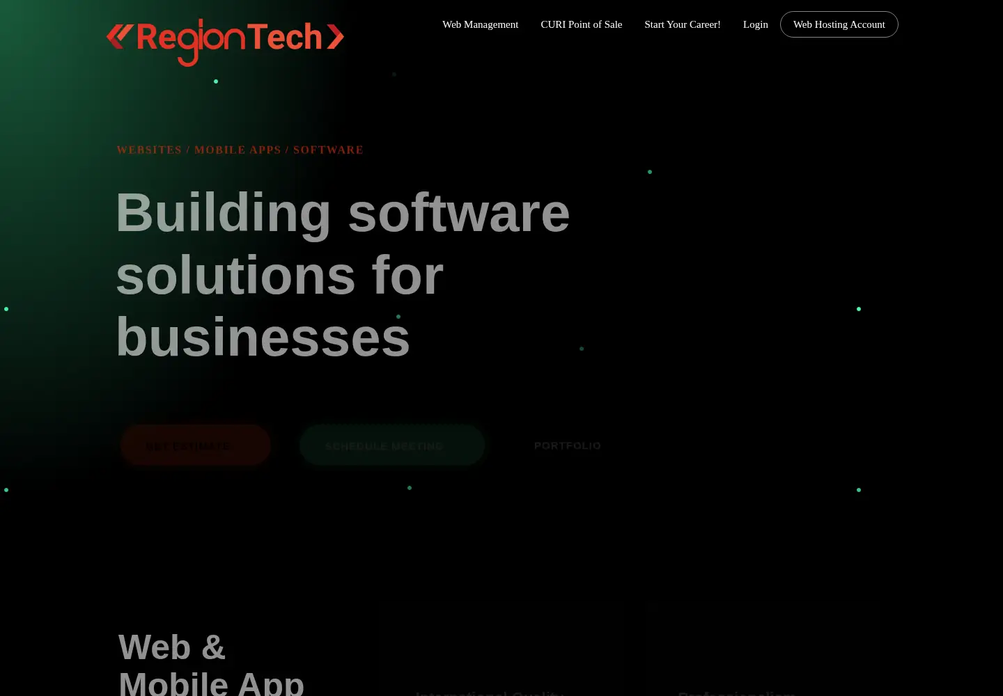 Screenshot of region.lc