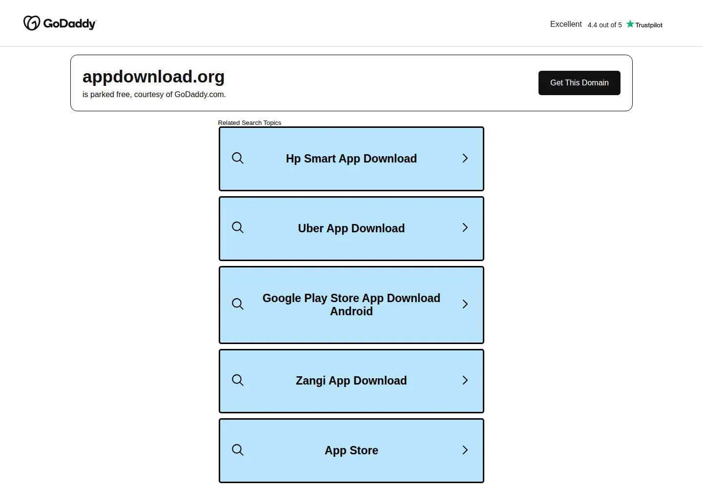 Screenshot of appdownload.org
