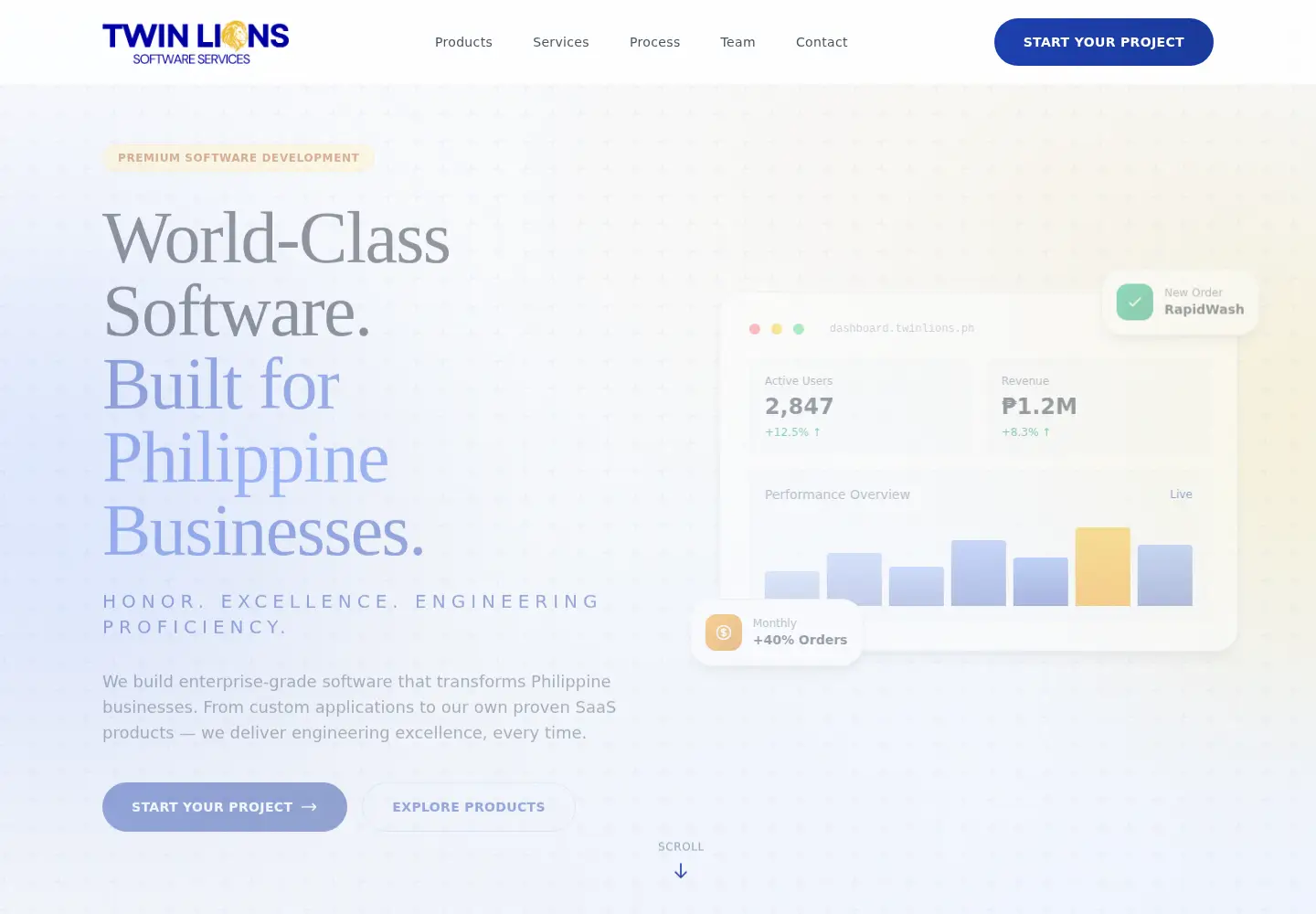 Captured homepage of comuni.ph in the current scan
