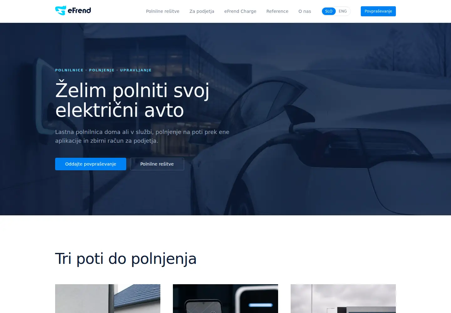 Screenshot of efrend.si
